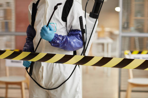 Professional Biohazard Cleanup technician working in Athens, TN